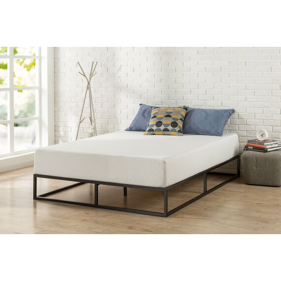 Zinus Joseph 6 Inch Metal Platforma Bed Frame/Mattress Foundation/Wood Slat Support/No Box Spring Needed/Sturdy Steel Structure, Full