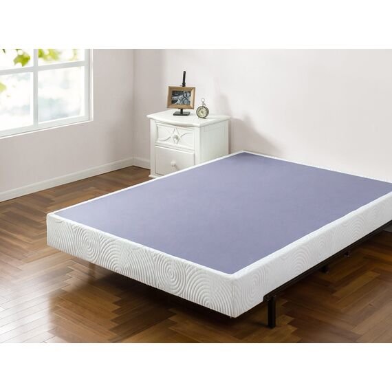 Zinus Walter 7.5 Inch Standard Profile Metal Smart Box Spring/Mattress Foundation/Wood Slat Support/Easy Assembly, King