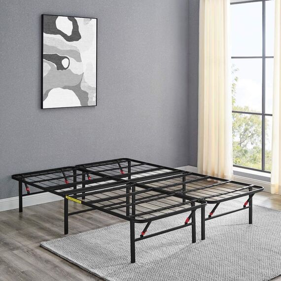 Amazon Basics Bettrahmen mit Plattform, King-Size-Bett,