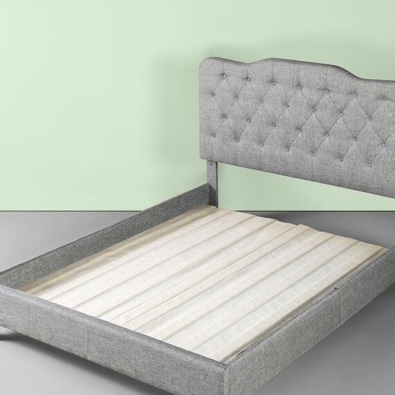 ZINUS Compack Holzlatten mit Stoffbezug, Bunkiebrett, Boxspring-Ersatz, Queen