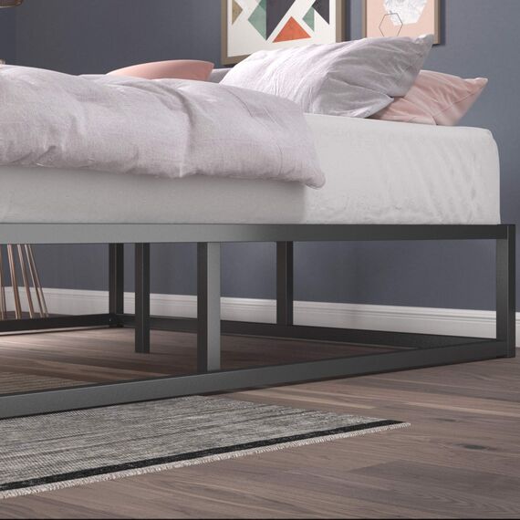 Zinus Joseph 10 Inch Metal Platforma Bed Frame/Mattress Foundation/Wood Slat Support/No Box Spring Needed/Sturdy Steel Structure, Twin