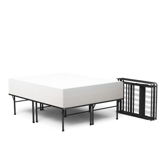 Zinus SmartBase Heavy Duty Mattress Foundation, 16 Inch Metal Platform Bed Frame, No Boxspring Needed, Sturdy Steel Frame, Underbed Storage, Twin