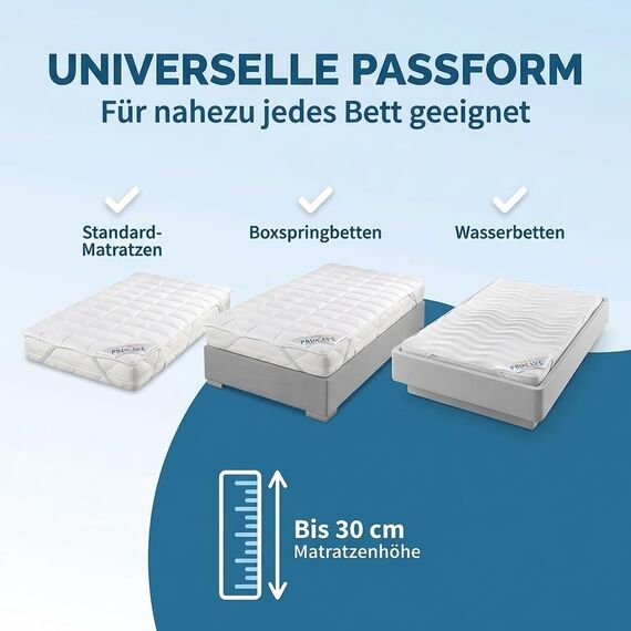 PROCAVE® Matratzenschoner 80x160 cm | Premium Matratzenauflage mit 4 Eckgummis | Atmungsaktives Kinderbett & Matratzenauflage | Anti Milben Bezug | Mattress Protector | Topper Made in Germany