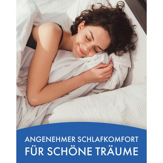 PROCAVE® Matratzenschoner 180x220 cm Topper | Matratzenauflage mit 4 Eckgummis | Atmungsaktive Matratzentopper & Matratzenauflage | Anti Milben Matratzenbezug | Mattress Topper Made in Germany