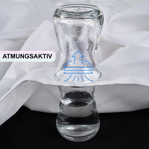 Buymax Matratzenschoner 140x200cm wasserdicht - Oeko-Tex zertifizierte Inkontinenzauflage waschbar - wasserdichte Matratzenauflage Matratzenschutz Inkontinenzunterlage Nässeschutz 140x200 cm
