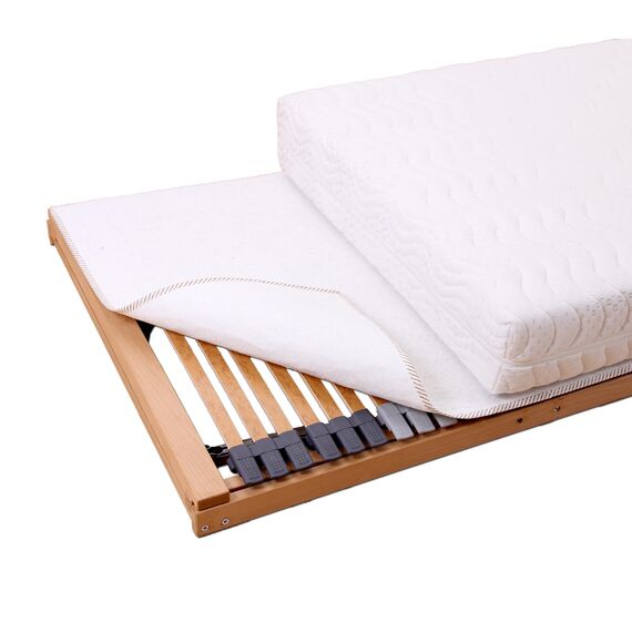 Medicline Matratzenschoner, Matratzenunterlage Filzschoner für Lattenrost 2x100x200 - Matratze - Neu atmungsaktiv Matratzenschutz Lattenrostauflage aus Filz