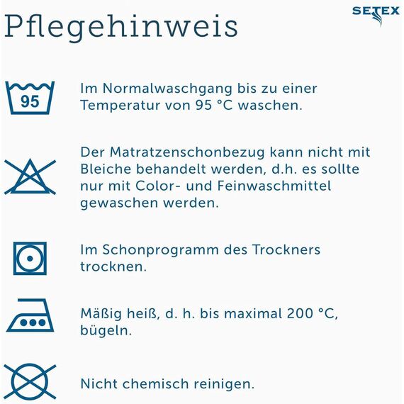 SETEX – 2x Molton Matratzenschoner 100x200 Doppelset – Matratzenauflage für Bettmatratzen 15-22cm Höhe – Matratzenschutz Fixspannauflage mit Eckgummis – STANDARD 100 by OEKO-TEX geprüft & zertifiziert