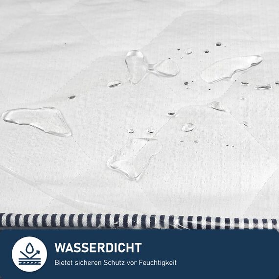 ASK Pack Matratzenschutzhüllen mit Anker-Reißverschluss - Größen von XS bis XXL, Wasserdicht, Reißfest, Ultra Starkes Material 120 mikron - Ideal für Umzug, Lagerung und Transport - 140x200 cm