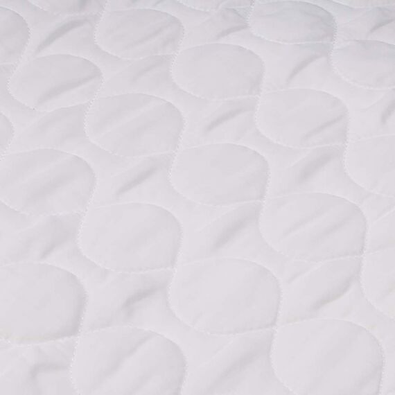 LINENSPA wasserdichte Matratzenauflage, 86,4 x 132,1 cm, rutschfestes, wasserdichtes Laken und Matratzenschoner, sehr saugfähig, maschinenwaschbar, gesteppt, passend für Doppelbett und Queensize-Bett