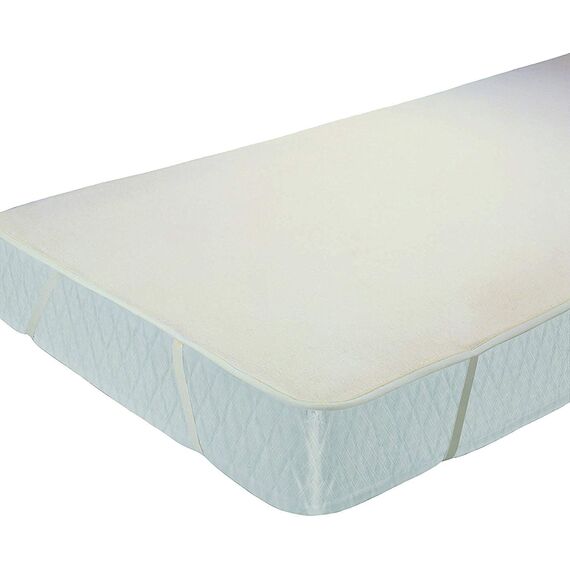 Bierbaum Matratzenschoner Molton-Auflage Premium, 100 Prozent Baumwolle, natur, Designed in Germany, 90x200 cm