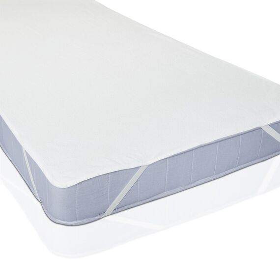Lumaland 2X wasserdichte Matratzenauflage 90 cm x 200 cm | Öko-Tex Zertifiziert, Oberfläche aus 100% Baumwolle | Wasserundurchlässiger & atmungsaktiver Matratzenschoner