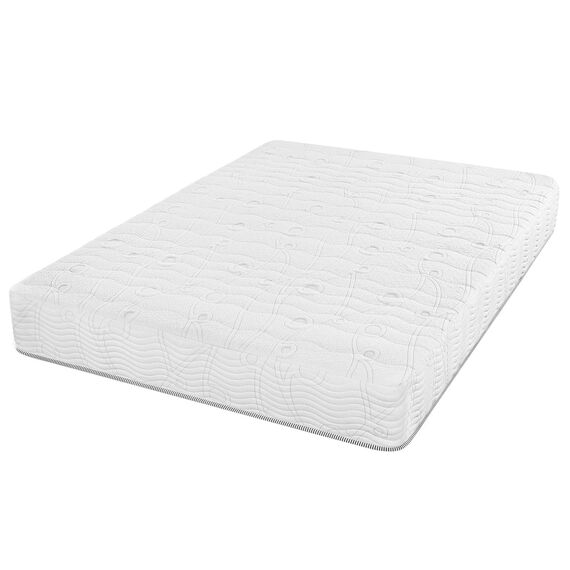 Olee sleep 25cm Hybridschaum-Matratze / Kaltgelschaum / Federkernmatratze / Taschenfederkernmatratze / Öko-Tex / CertiPUR-US / Komfortable Matratze / Rollmatratze / 3 Schichten / 90 x 200cm / Weiß