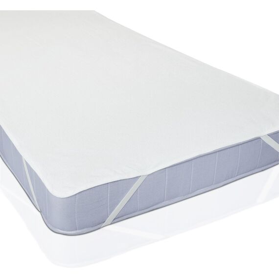 Lumaland 2X wasserdichte Matratzenauflage 70 cm x 140 cm | Öko-Tex Zertifiziert, Oberfläche aus 100% Baumwolle | Wasserundurchlässiger & atmungsaktiver Matratzenschoner