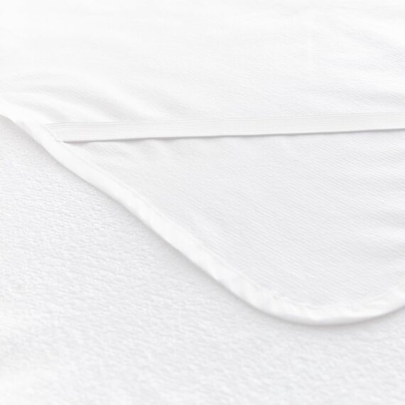 Lumaland 2X wasserdichte Matratzenauflage 70 cm x 140 cm | Öko-Tex Zertifiziert, Oberfläche aus 100% Baumwolle | Wasserundurchlässiger & atmungsaktiver Matratzenschoner