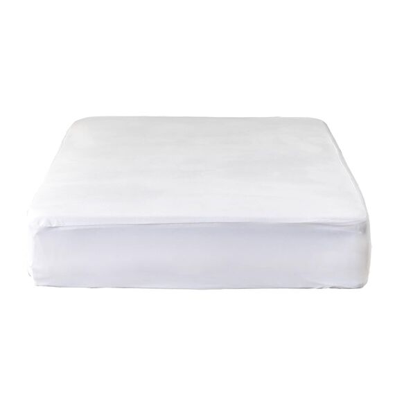 Kingnex Wasserdichter Matratzenschoner für Doppelbett, XL, extra lang, Doppelbett, ultraweich, kühlend, Bambus-Viskose, Glatte Oberfläche, Spannbezug mit dehnbarer Tasche