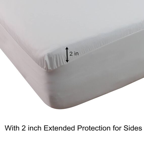 Matratzenschoner für verstellbares Bett mit oberem Flexkopf, wasserdicht, ultraweich, 71,1–76,2 cm