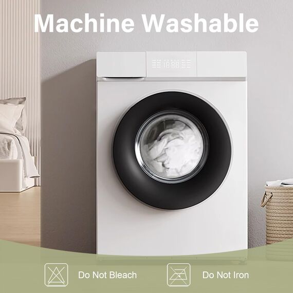 Matratzenschoner Queen-Size-wasserdichte Viskose aus Bambus kühlender Matratzenbezug, tiefe Tasche, hypoallergen, Matratzenauflage, 3D-Luftbettbezug für gemütlichen Schlaf