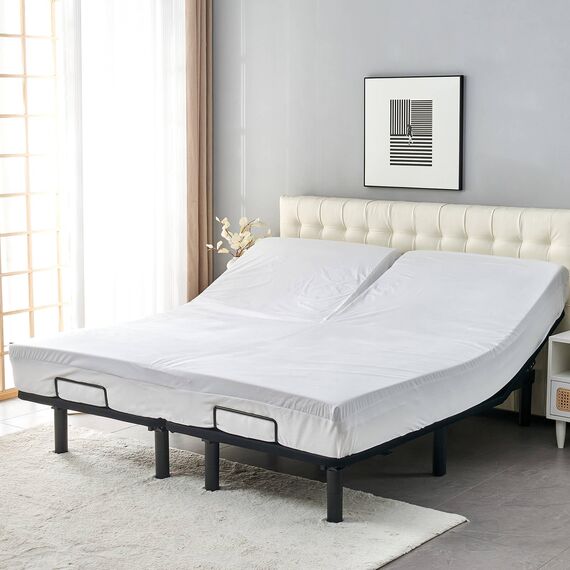 Matratzenschoner für verstellbares Bett mit oberem Flexkopf, wasserdicht, ultraweich, 71,1–76,2 cm
