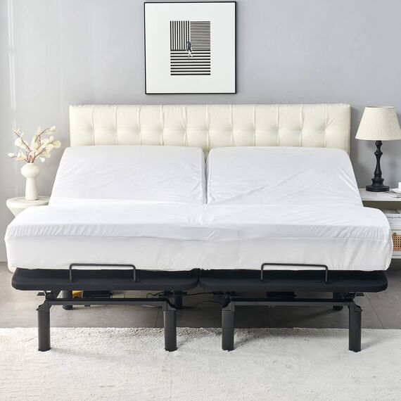 Matratzenschoner für verstellbares Bett mit oberem Flexkopf, wasserdicht, ultraweich, 71,1–76,2 cm