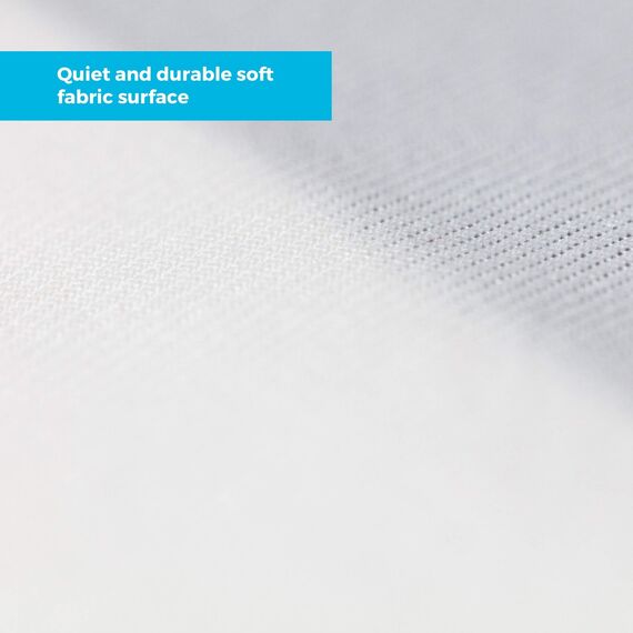 LinenSpa Matratzenschoner aus glattem Stoff, 100% wasserdicht, hypoallergen, nur Oberflächen-Schutz, Vinylfrei