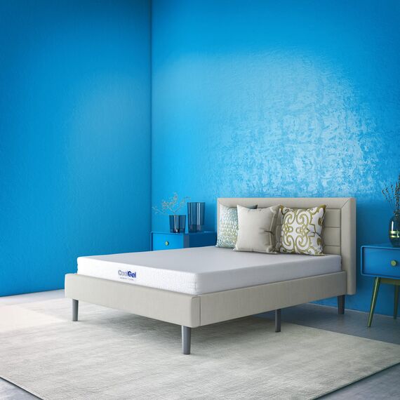 Classic Brands Cool Gel Memory Foam 6-Inch Mattress | CertiPUR-US Certified | Bed-in-a-Box, Twin