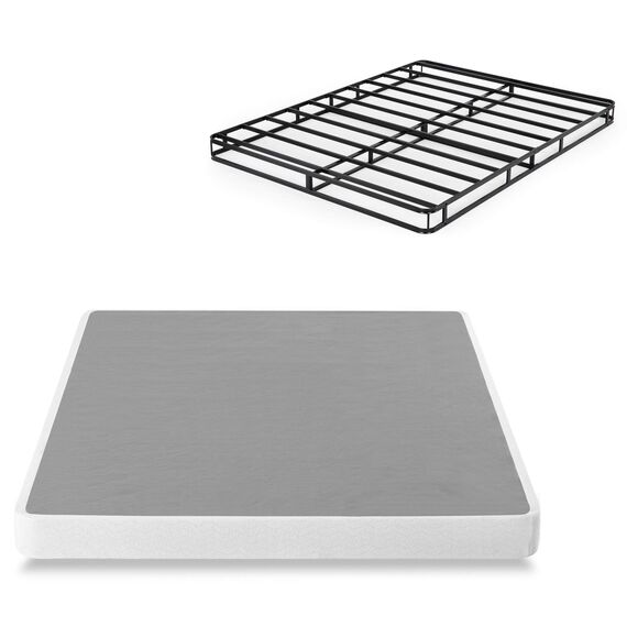 Zinus 12,7 cm Metall Smart Boxspringbett/Matratze Foundation/Starker Metallrahmen/Einfache Montage, California King