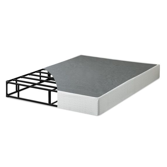 ZINUS 22,9 cm Vollmetall Smart Boxspring mit Schnellaufbau, Matratzenfundament, starker Metallrahmen, einfache Montage