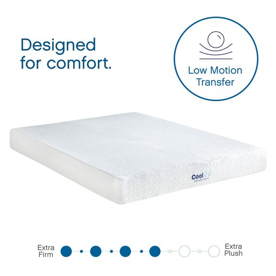 Classic Brands Cool Gel Memory Foam 8-Inch Mattress | CertiPUR-US Certified | Bed-in-a-Box, Twin