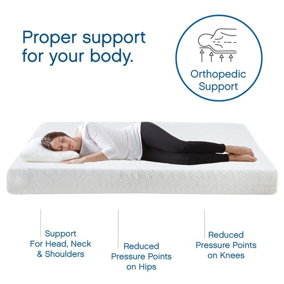 Classic Brands Cool Gel Ventilated Memory Foam 10-Inch Mattress | CertiPUR-US Certified | Bed-in-a-Box, Full