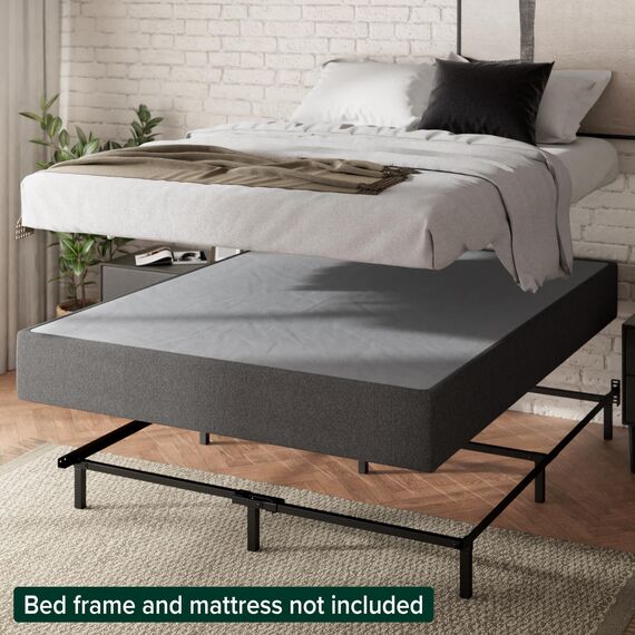 ZINUS WonderBoxTM Smart Box Spring, 22,9 cm, schnelle Montage, Matratzenfundament, langlebiges Metallgestell, voll