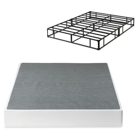 ZINUS 22,9 cm Vollmetall Smart Boxspring mit Schnellaufbau, Matratzenfundament, starker Metallrahmen, einfache Montage