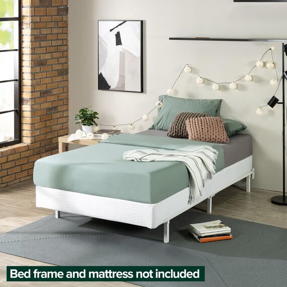 ZINUS 17,8 cm Metall Smart Boxspring mit Schnellmontage/Matratzenfundament/Starker Metallrahmen/Einfache Montage - Twin