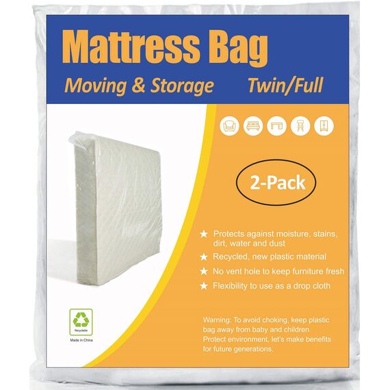 comforthome Matratze Tasche für bewegen und Aufbewahrung, Pack von Zwei, Twin/Full