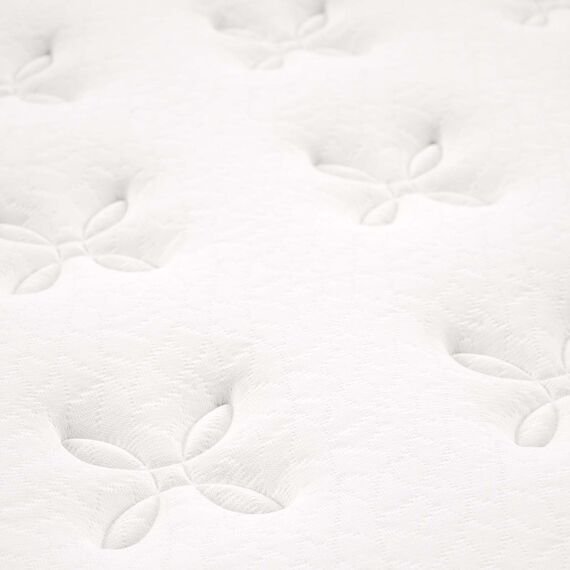 Modway MOD-7090-WHI Jenna Federkernmatratze und Schaumstoff-King-Matratze, 30,5 cm, Weiß