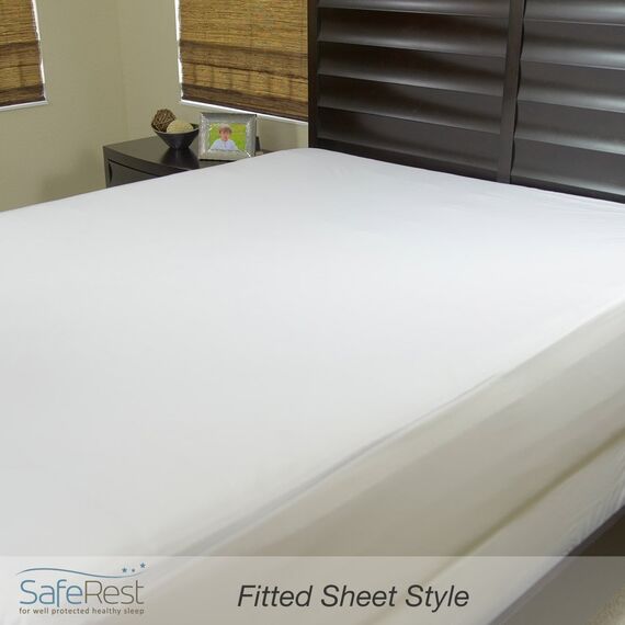 SafeRest Classic Plus Matratzenschoner für Einzelbett (Twin), extra lang, hypoallergen, 100 % wasserdicht, Vinylfrei