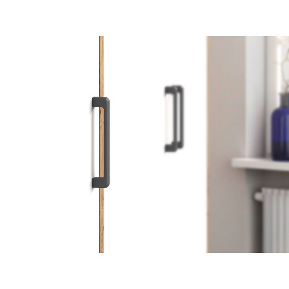 Rauch Möbel Voyager, Kleiderschrank für Schlafzimmer, Kinderzimmer, Babyzimmer, Jugendzimmer, Flur, 3-türig, mit Zubehör Basic, Farbe Weiß/Eiche Artisan, Breite 140cm
