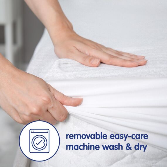 VIBE Premium Fitted Washable Terry Cloth Waterproof Matratzenschoner, California King