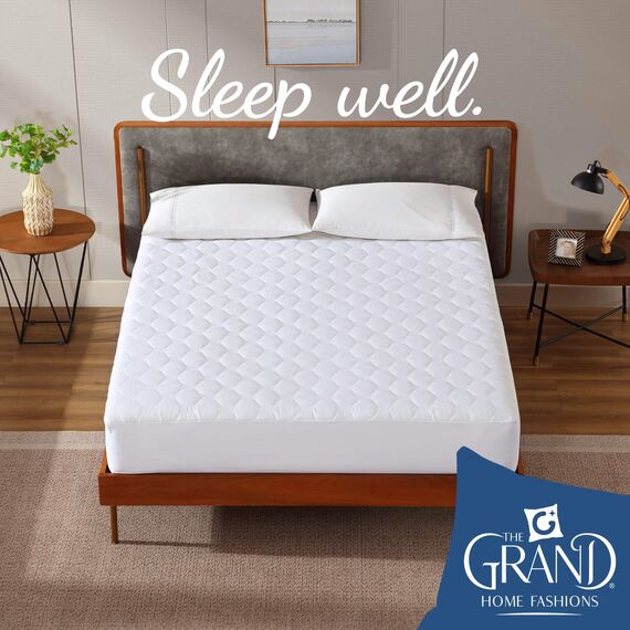 The Grand Matratzenbezug für Wohnmobil-Kingsize-Bett, tiefe Taschen, hypoallergen und atmungsaktiv (kurzes Kingsize-Bett), 183 x 203 cm