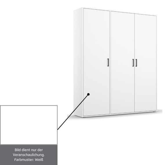 Rauch Weißes Holzmuster (1T × 10B × 5H cm) – Möbel Stoffmuster