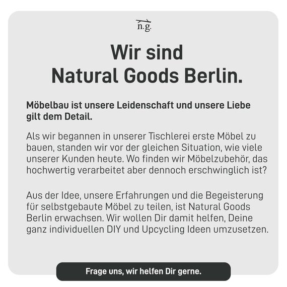 Natural Goods Berlin 1x Kleiderständer Rechteck Design Garderobe freistehend, Metall, minimalistisch, stabil, DIY (Weiß, H 140cm x B 80cm)