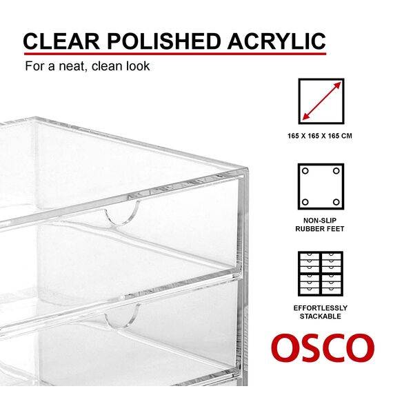 OSCO klein transparent P0002 Medium (Cube)