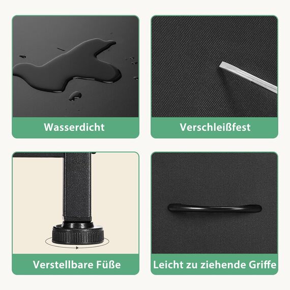 DUMOS Kommode mit Schubladen - kommoden & Sideboards für Schlafzimmer Geeignet, Komodenschrank mit 5 Schubladen, TV-Schrank mit Stabilem Stahlrahmen, Ideal für Schlafzimmer, Wohnzimmer (Schwarz)
