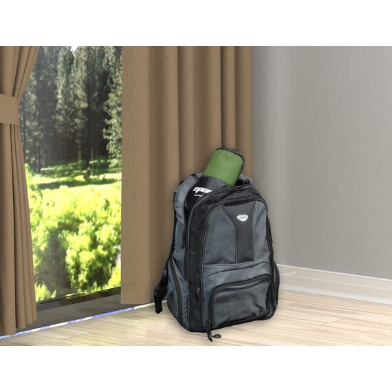 EPAUTO 2er-Pack schnell trocknende Reise-Fitnesshandtücher aus Mikrofaser, Grün, (60'' x 30'', 24'' x 15'')