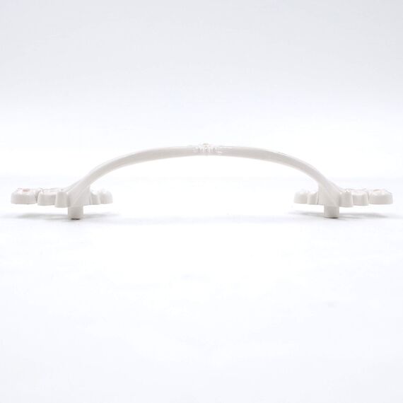 Schubladengriffe, Möbelgriffe, französische Provinziale, elfenbeinfarben, 10,2 cm Lochmitte, Vintage, Shabby Chic, für Kommode, Nachttisch, Schrank, PW1629W102