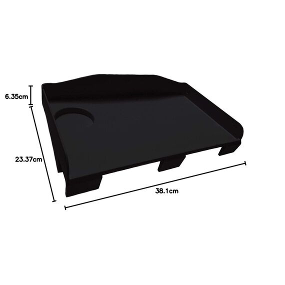 Modern Innovations Nachttischregal für Bett, Studentenwohnheim, Etagenbett-Regal/Caddy für obere Etagenbett, Nachttisch-Tablett mit Kordel und Getränkehalter zur Tischaufbewahrung (schwarz)