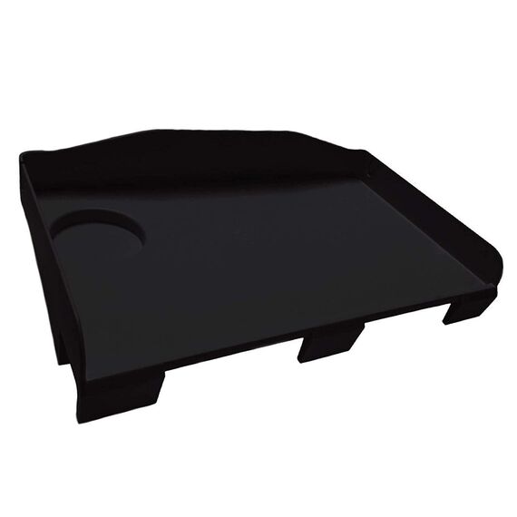 Modern Innovations Nachttischregal für Bett, Studentenwohnheim, Etagenbett-Regal/Caddy für obere Etagenbett, Nachttisch-Tablett mit Kordel und Getränkehalter zur Tischaufbewahrung (schwarz)