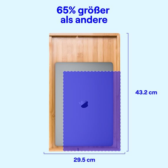Bedshelfie Nachttisch für Etagenbett und Boxspringbett, Bettablage für WG-Zimmer, Betttablett schwebend, Bettablage zum Einhängen – Plus Holz Natur