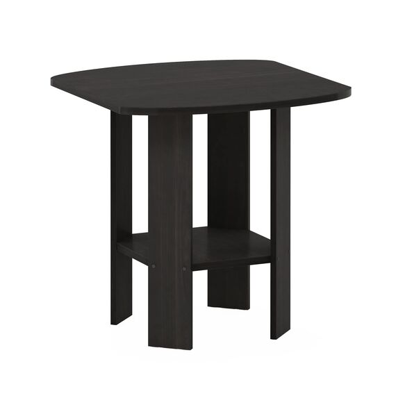 Furinno Simple Design Beistelltisch, Espresso, 50.8 x 50.8 x 49.78 cm