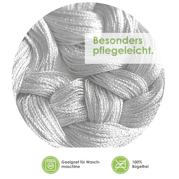 heimtexland ® Fadenstore Fadengardine Fadenvorhang Zuschneidbar Ösen Raumteiler Gardine Vorhang Insektenschutz Türvorhang Ökotex Typ123 Weiß HxB 160x148 cm