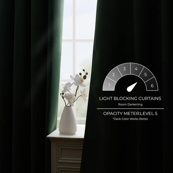 MRTREES Vorhang Blickdicht mit Ösen Thermovorhang Oliv-Grün 2er Set, Blickdichte Vorhänge 260 cm Lang 140 cm Breit, Gardinenschals für Wohnzimmer Schlafzimmer Kinderzimmer, Blackout Curtain